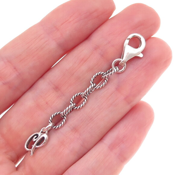 Unbranded Jewelry - Carolyn Pollack Sterling Silver Vintage Bracelet / Necklace Chain Extension 2"